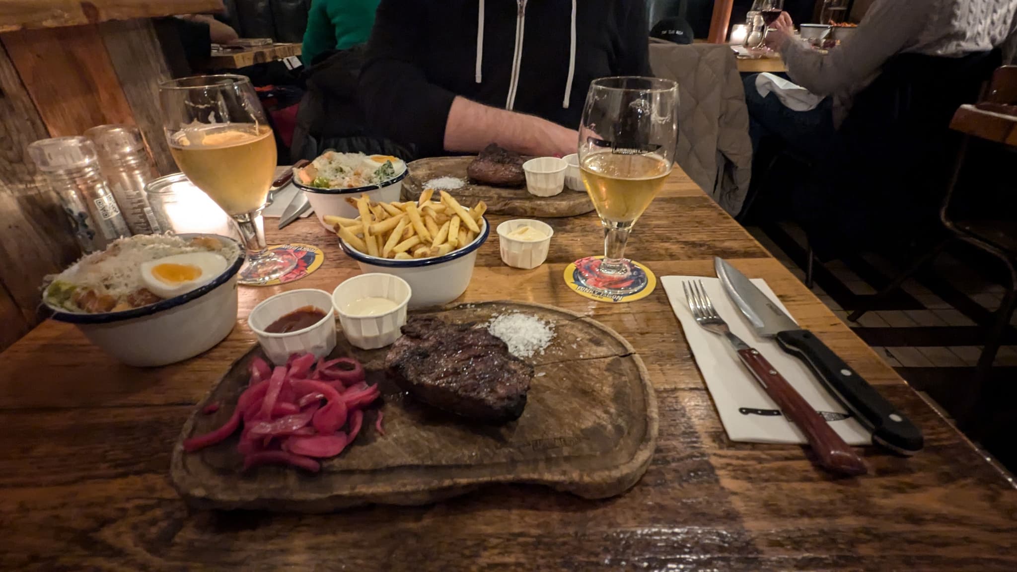 Finally, some good food in Amsterdam